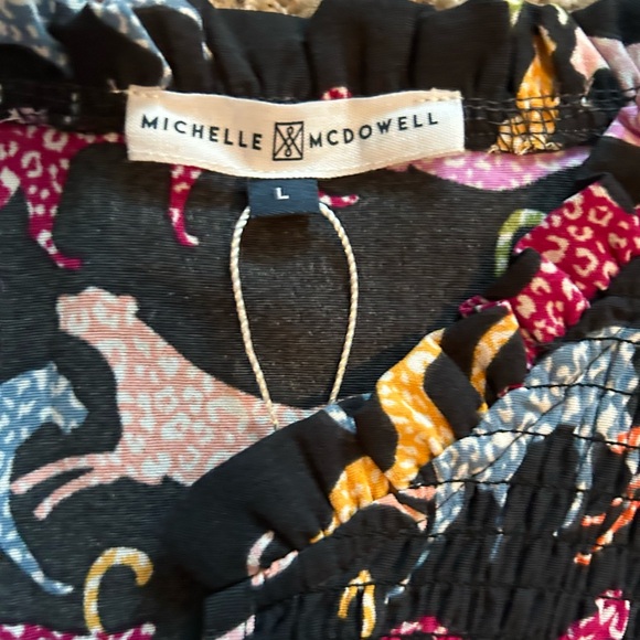 Michelle McDowell Animal Print Dress-NWT - Picture 3 of 5